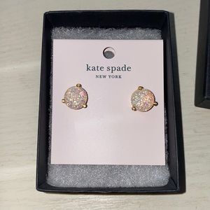 Kate Spade Rise & Shine Opal Glitter Studs
